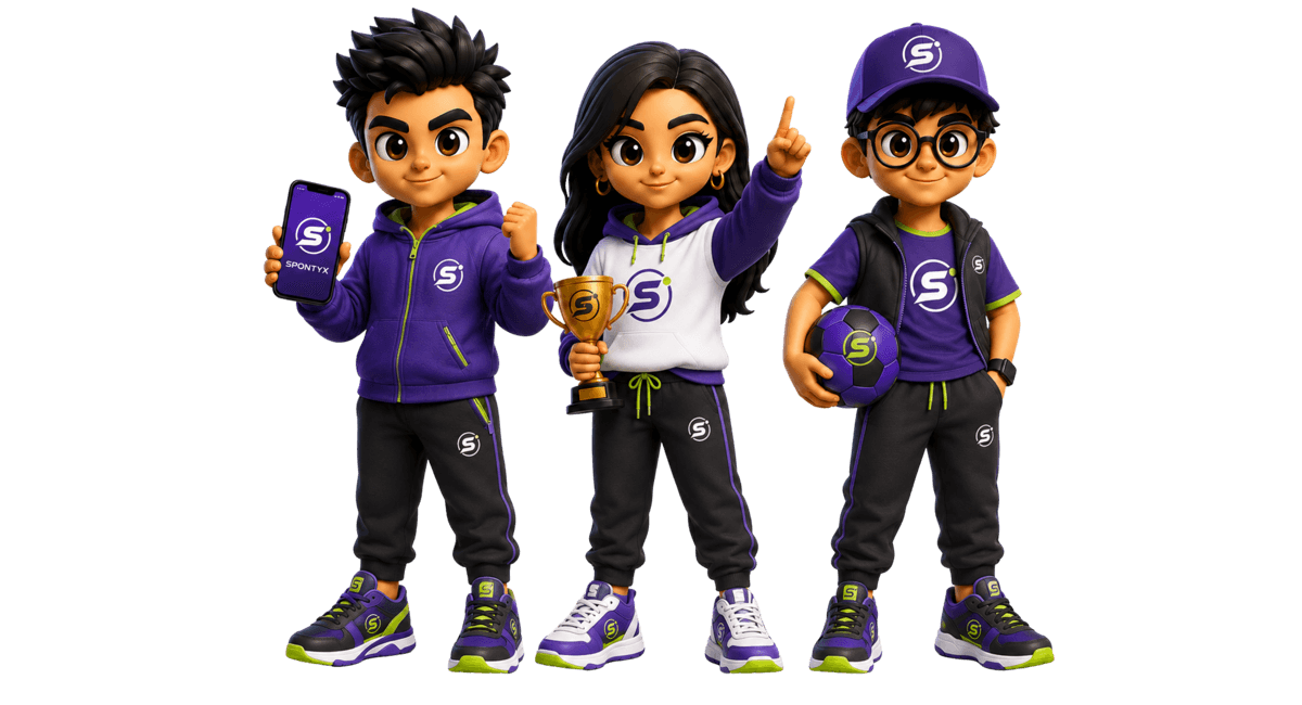 Three Spontyx players